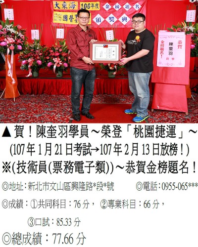 107年桃園捷運-陳奎羽